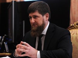 Рамзан Кадыров на приеме у Владимира Путина. Фото: Пресс-служба Президента РФ