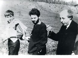 А.Б. Рогинский, С.Ю. Неклюдов, Г.А. Лесскис. Кяэрику, май 1968. Фото Г.С. Лебедевой