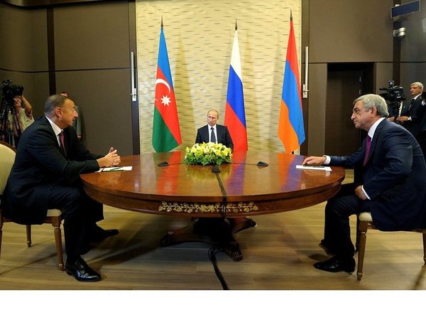 Встреча в Сочи, август 2014 г. Фото: Пресс-служба Президента РФ