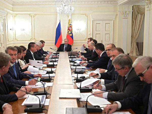 Заседание президиума экономического совета при президенте России. 2013 год