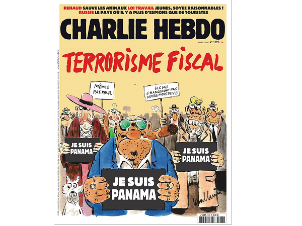 Карикатура Charlie Hebdo на «панамское досье»
