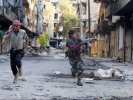 Бои в районе Алеппо