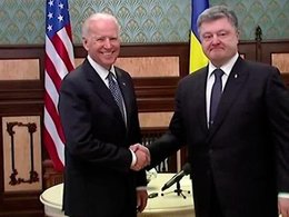 Президент Украины Петр Порошенко и вице-президент США Джо Байден