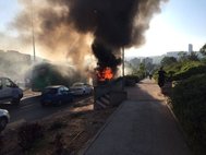Взрыв автобуса в Иерусалиме