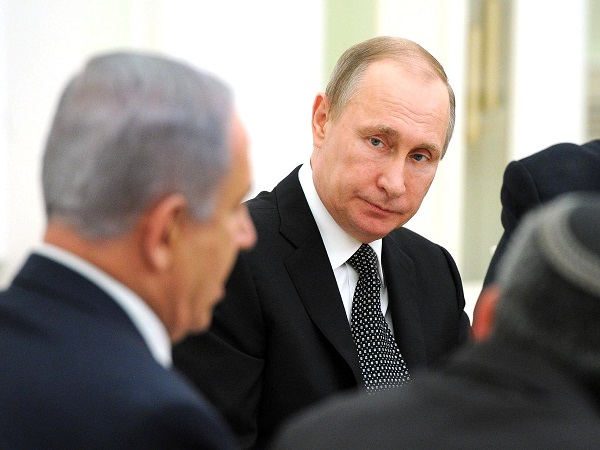 Владимир Путин и Биньямин Нетаньяху в Кремле