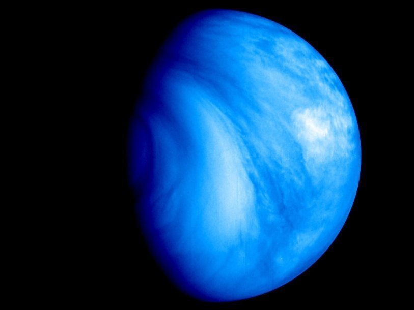 Снимок Венеры в ультрафиолетовом диапазоне