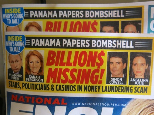 Панамский скандал в газетных заголовках