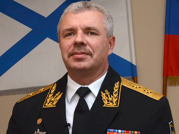 Вице-адмирал Александр Витко, командующий Черноморским флотом РФ