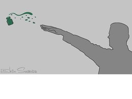 Карикатура Сергея Елкина для Радио Свобода