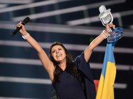 Певица Джамала на конкурсе "Евровидение"