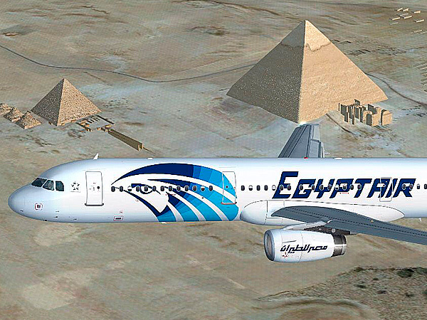 Самолет авиакомпании EgypAir