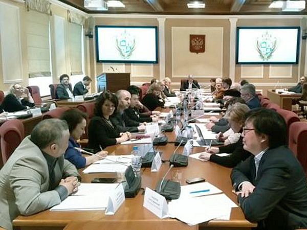 Первое заседание Федерального редакционного совета Программы поддержки национальных литератур народов России. 