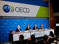 Заседание организации экономического сотрудничества и развития (ОЭСР)