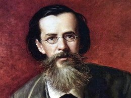 В. Г. Перов. Портрет А. Н. Майкова. 1872. 