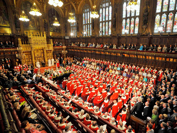 Заседание британского парламента