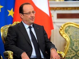 Президент Франции Франсуа Олланд