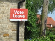 "Голосуй за выход" - агитация перед референдумом Brexit