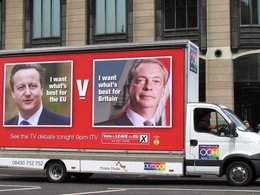 Агитация перед теледебатами по BREXIT
