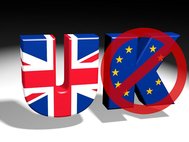 Логотип, агитирующий за выход Великобритании из ЕС