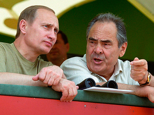 Президент РФ Владимир Путин и президент Татарстана Минтимер Шаймиев