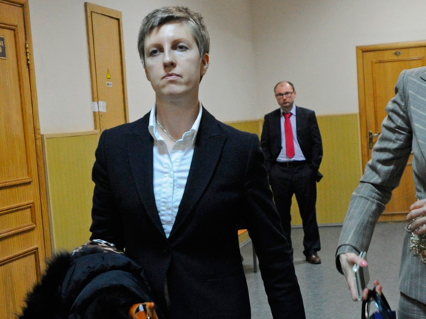 Светлана Тришина в Басманном суде