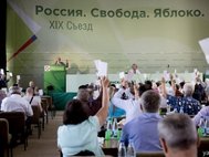 XIX съезд партии "Яблоко". Москва, июль 2016 года
