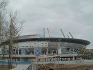 «Зенит-Арена» весной 2016 года