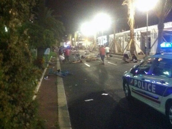 Атака грузовика в Ницце