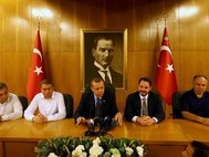 Пресс-конференция Реджепа Эрдогана