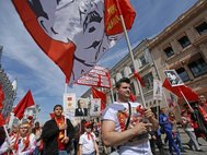 Майское шествие КПРФ