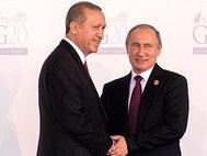 Владимир Путин и Реджеп Эрдоган