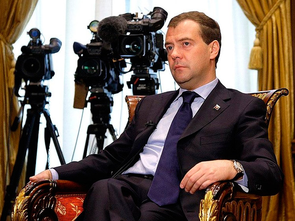 Премьер-министр Дмитрий Медведев