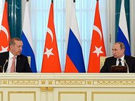 Встреча В.Путина и Р.Эрдогана.