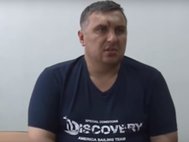 Допрос предполагаемого организатора диверсий в Крыму