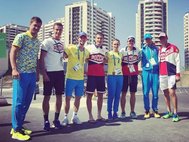 Cборные России и Украины по теннису на Олимпиаде в Рио