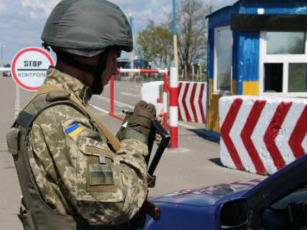 Украинский пограничник