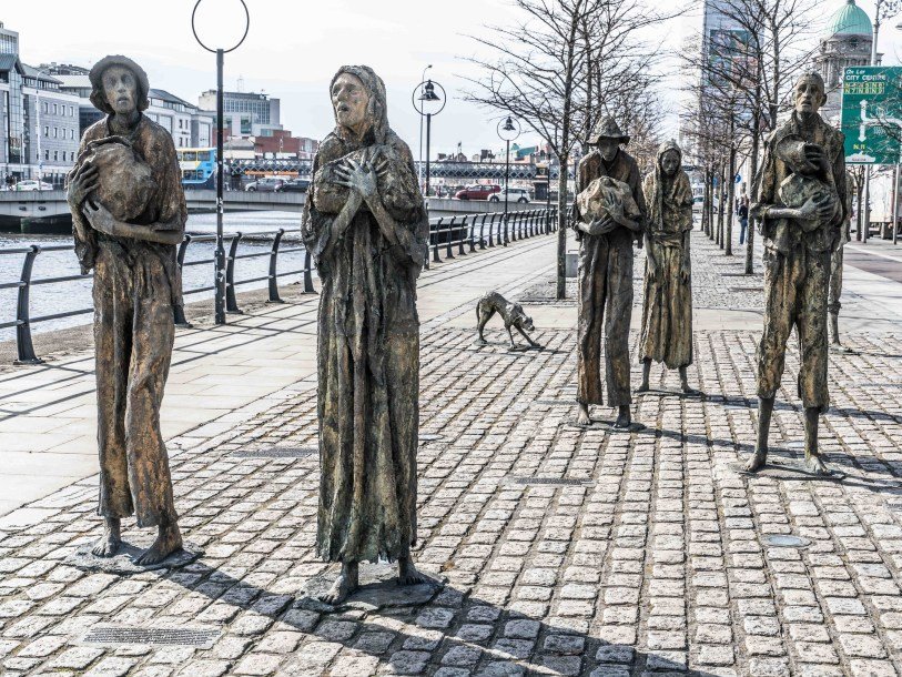 Мемориал жертвам Великого голода в Ирландии