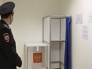Минимализм в оформлении избирательного участка