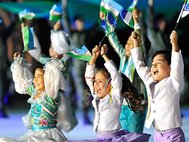 Празднование Дня независимости в Узбекистане.
