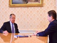 Сергей Лавров дает интервью изданию Совета по внешней и оборонной политике