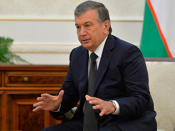 Временно исполняющий обязанности президента Узбекистана Шавкат Мирзиёев 