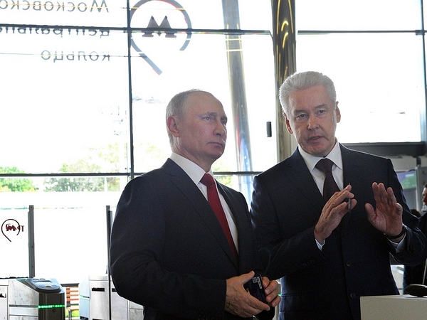 Владимир Путин и Сергей Собянин
