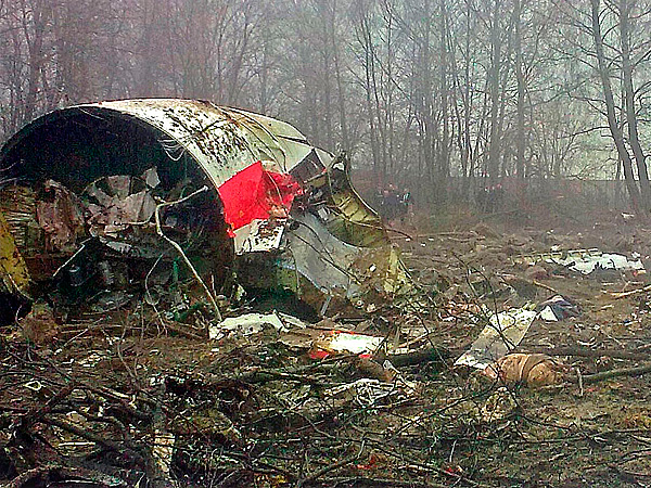 Крушение польского самолета под Смоленксом