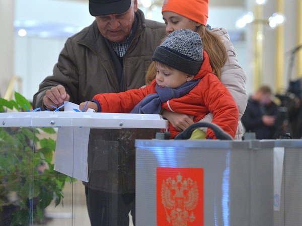 Фото голосование на выборах