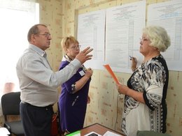 Работа избирательной комиссии в Амурской области.