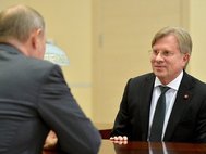 	Виталий Савельев на встрече с Владимиром Путиным