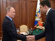 Владимир Путин провёл встречу с Антоном Алихановым