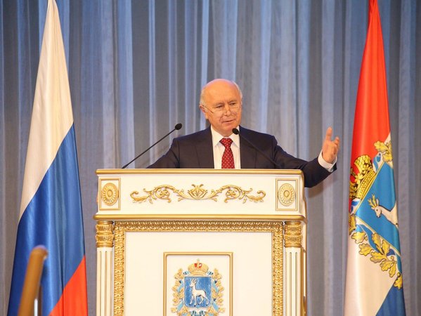 Губернатор Самарской области Николай Меркушкин