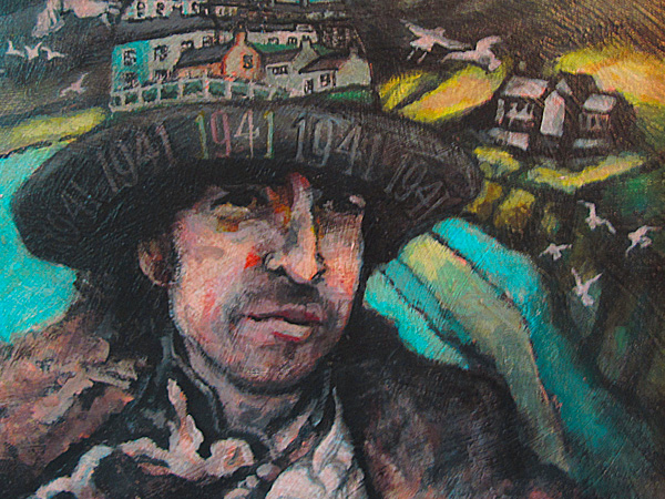Боб Дилан, стенная роспись