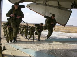 Российские военные отправляются в Сирию. 2016 год.